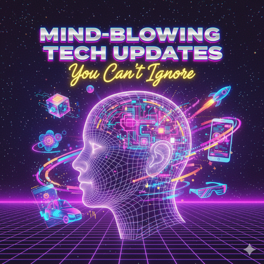 Mind-Blowing Tech Updates You Can’t Ignore.