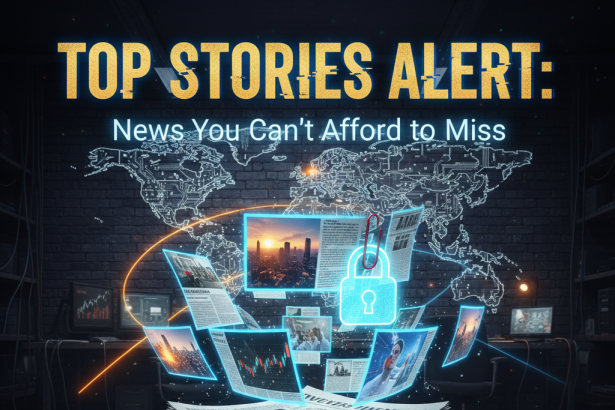 Top Stories Alert News You Can’t Afford to Miss.