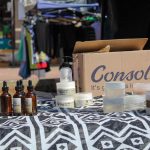 Hands with skin care product