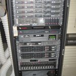 A supercomputer installation in a research data centre